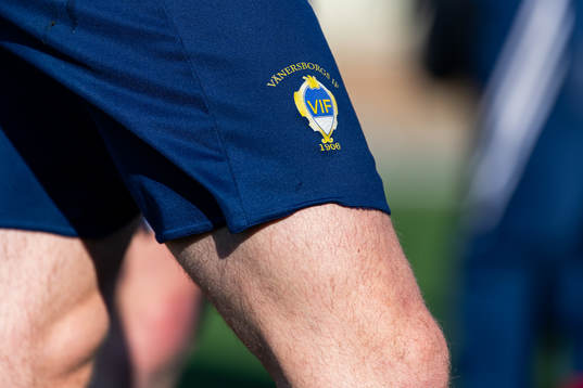Klubbmärket på shorts