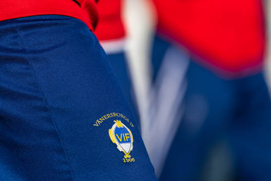 Klubbmärket på shorts