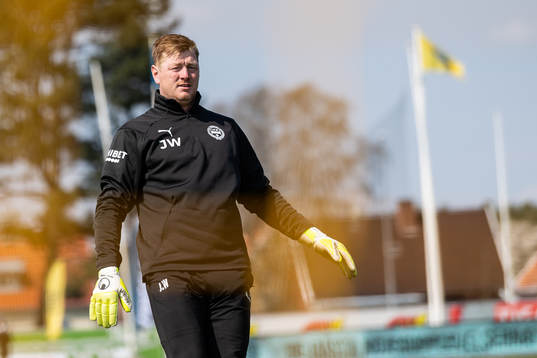 Värnamos målvaktstränare Joakim Wulff