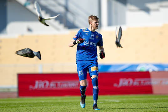 Örgrytes målvakt Fredrik Andersson