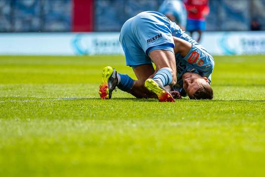 AFC Eskilstunas Pontus Rödin har ont