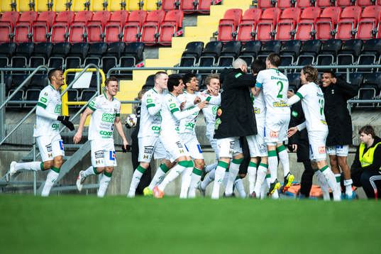 Varbergs Oliver Stanisic jublar