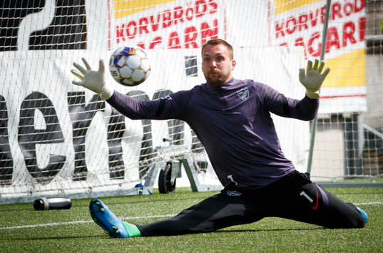 IFK Norrköpings målvakt Oscar Jansson