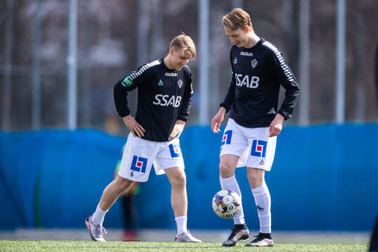 Brages Bjarni Mark Antonsson och Alexander Johansson