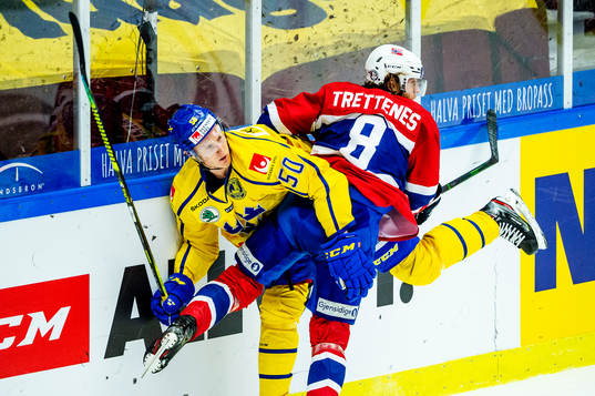 Viktor Lööv of Sweden and Mathias Trettenes of Norway