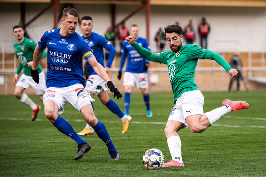 Trelleborgs Fredrik Liverstam och Jönköpings  Moustafa