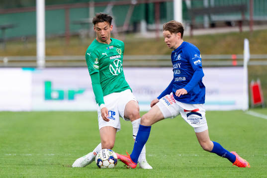 Jönköpings Kevin Rodeblad Lowe och Trelleborgs Johan