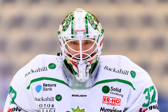 Rögles målvakt Johan Gustafsson