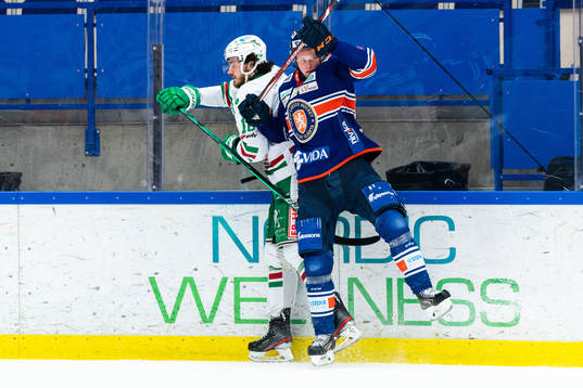 Rögles Dennis Everberg och Växjös Fredrik Karlström