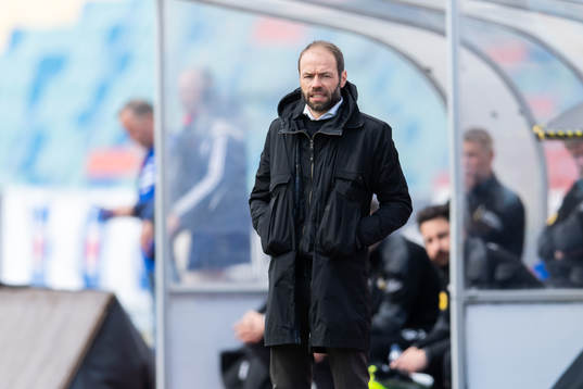 Häckens tränare Andreas Alm