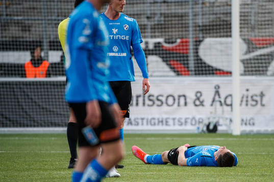 Halmstads Halmstads Markus Antonsson har ont