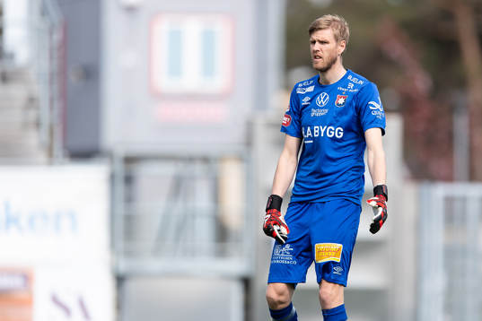 Örgrytes målvakt Fredrik Andersson