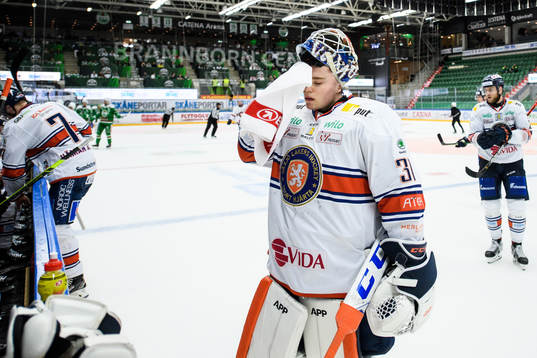 Växjös målvakt Erik Källgren