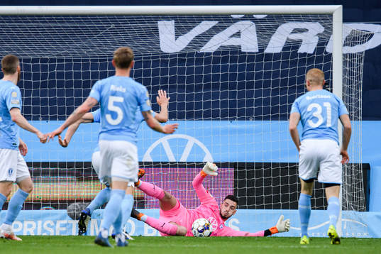 Malmö FFs målvakt Marko Johansson