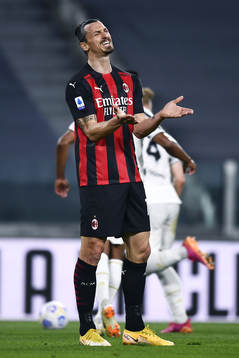 Zlatan Ibrahimovic of Milan
