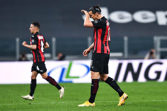 Zlatan Ibrahimovic of Milan