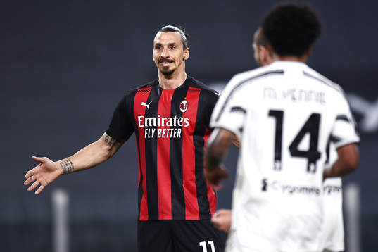 Zlatan Ibrahimovic of Milan