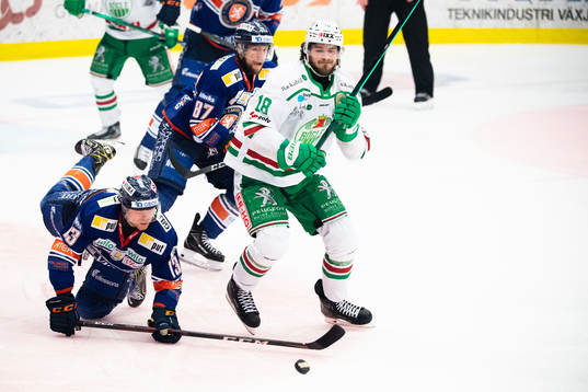 Växjös Jack Drury och Rögles Dennis Everberg