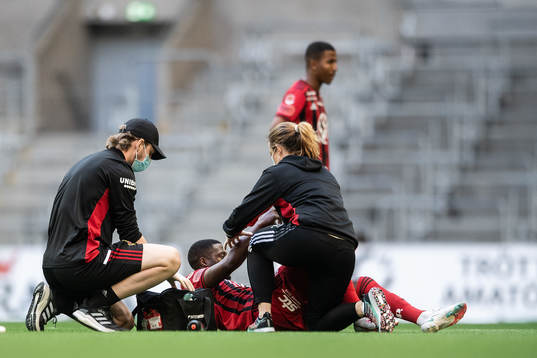 Östersunds Isak Ssewankambo får vård