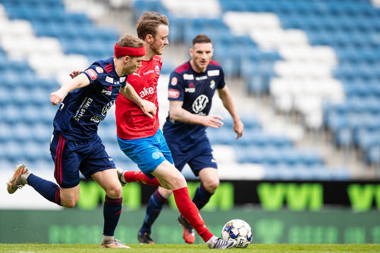Östers Carl Johansson  och Helsingborgs Rasmus Jönsson