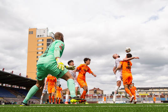 Jönköpings Perparim Beqaj mot AFC Eskilstunas Rasmus Wikström