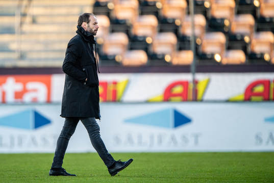 Häckens tränare Andreas Alm