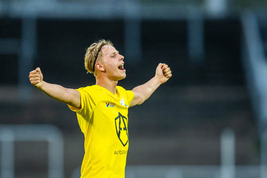 IFK Malmös Jakob Andersson jublar