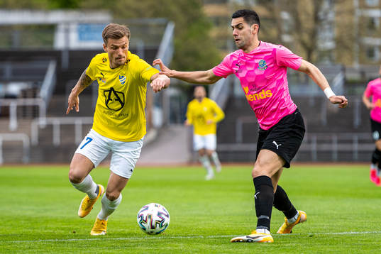 IFK Malmös Jesper Rindmo mot Lunds Bozidar Velickovic