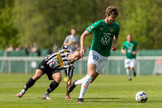 Landskronas Linus Olsson och Jönköpings Marcus Degerlund