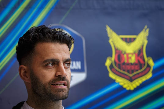 Östersunds tränare Amir Azrafshan