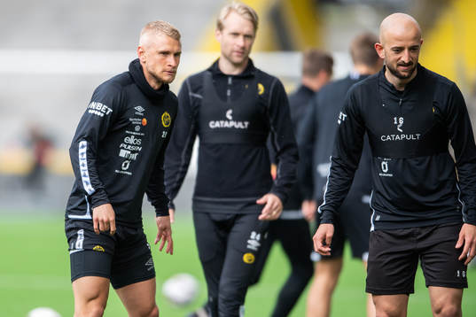 Simon Strand och Robert Gojani