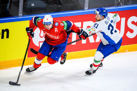 Mathias Trettenes of Norway and Daniel Glira of Italy