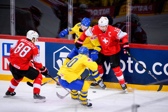 Max Friberg and Andreas Wingerli of Sweden against