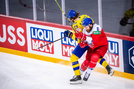 Lawrence Pilut of Sweden and David Musil of Czech Republic