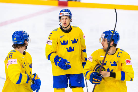 Victor Olofsson, Max Friberg and Henrik Tömmernes of