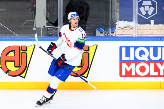 Sondre Olden of Norway celebrates the 0-1 goal