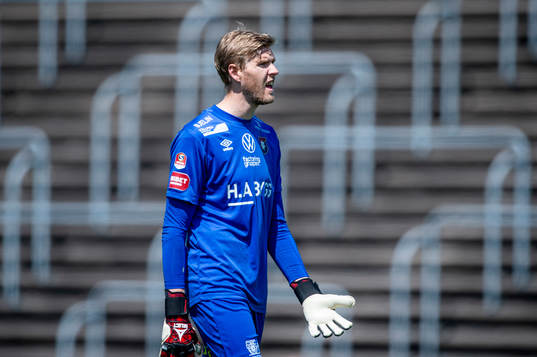 Örgrytes målvakt Fredrik Andersson