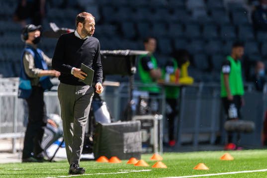 Häckens tränare Andreas Alm