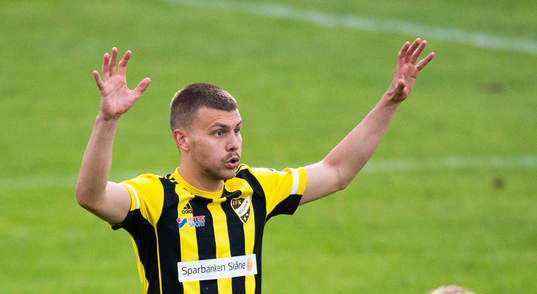 IFK Hässleholms Ivan Danielsson Andanovski  i