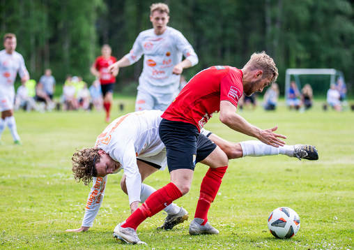 Älmeboda/Linneryds Ruben Lindén och Åryds Jesper Andersson