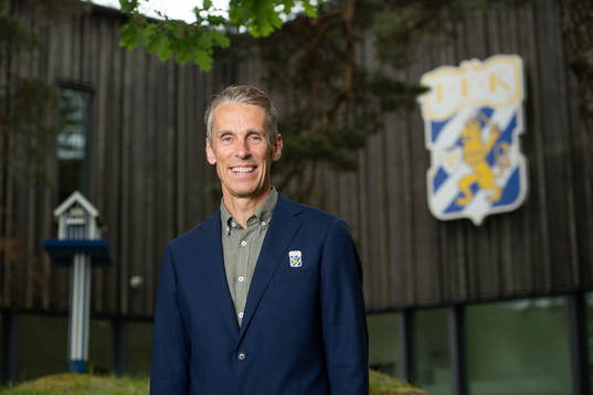 Magnus Eriksson, kommersiell chef hos IFK Göteborg, poserar för ett porträtt den 7 juni 2021 i Göteborg. 