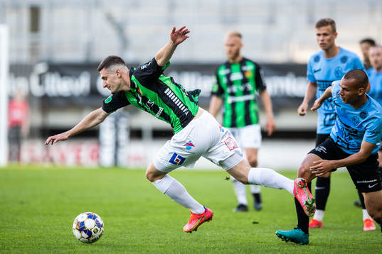 GAIS Adnan Maric och Landskronas Sumar Almadjed