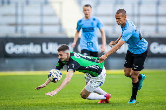 GAIS Adnan Maric och Landskronas Sumar Almadjed