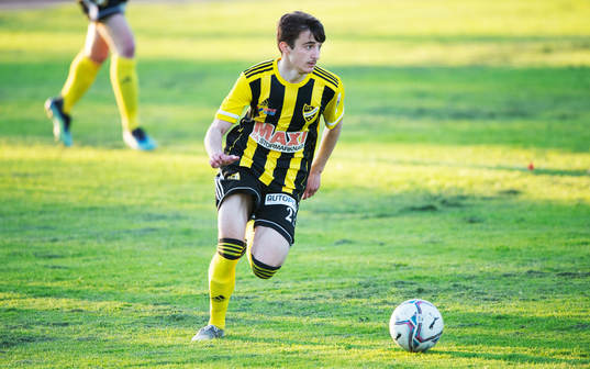 IFK Hässleholms Armin Culum i matchen i division 2 Södra