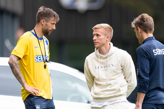 IFK Göteborgs Mattias Bjärsmyr och Oscar Wendt
