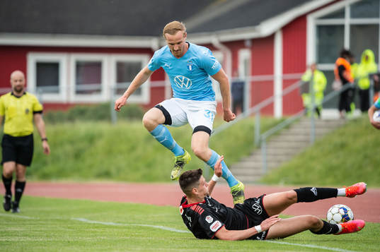 Malmö FFs Franz Brorsson och Kalmars Isak Vidjeskog