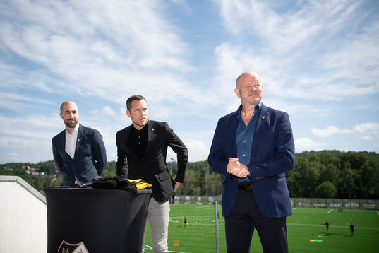 Martin Foyston, assisterande tränare, Martin Ericsson,