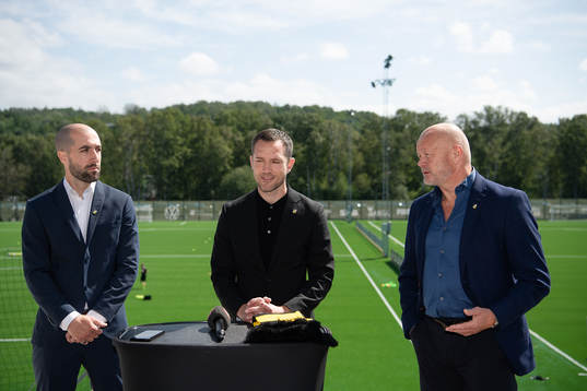 Martin Foyston, assisterande tränare, Martin Ericsson,