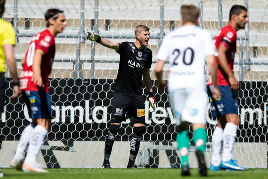 Örgrytes målvakt Fredrik Andersson