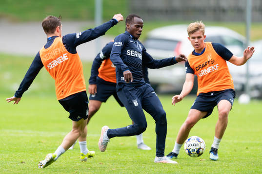 IFK Göteborgs Alhassan Yusuf och Isak Dahlqvist